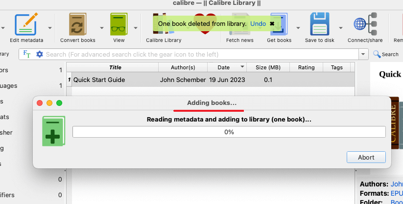 añadir libros de Kindle a Calibre