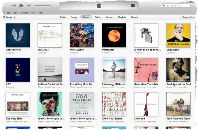 itunes cover images