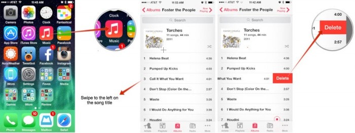 delete duplicate songs on iphone 5 