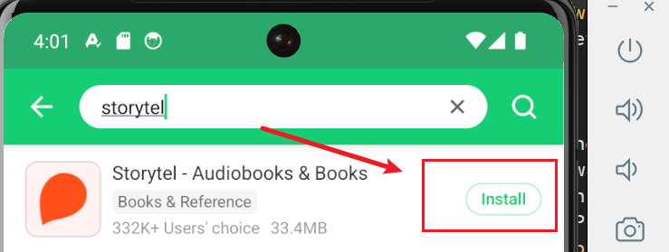 apkpure search storytel