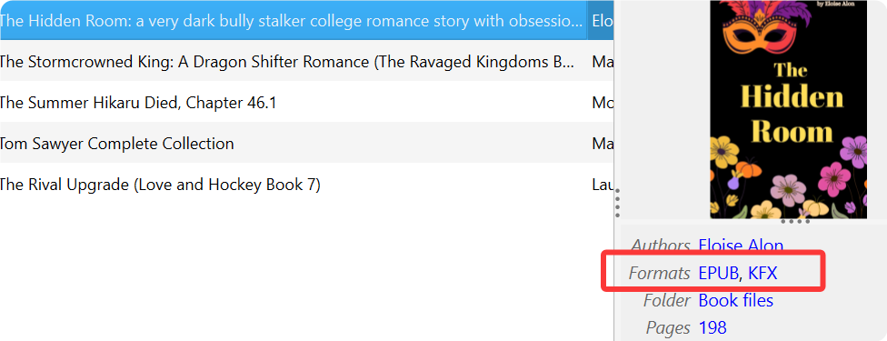 convert kfx-zip to epub
