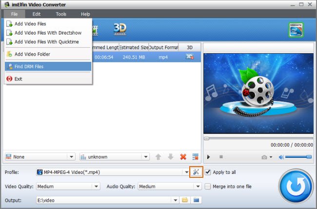 imelfin video converter