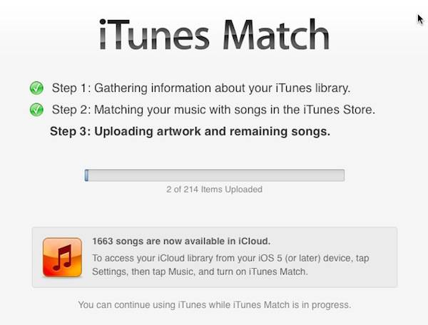 remove iTunes music DRM with iTunes Match
